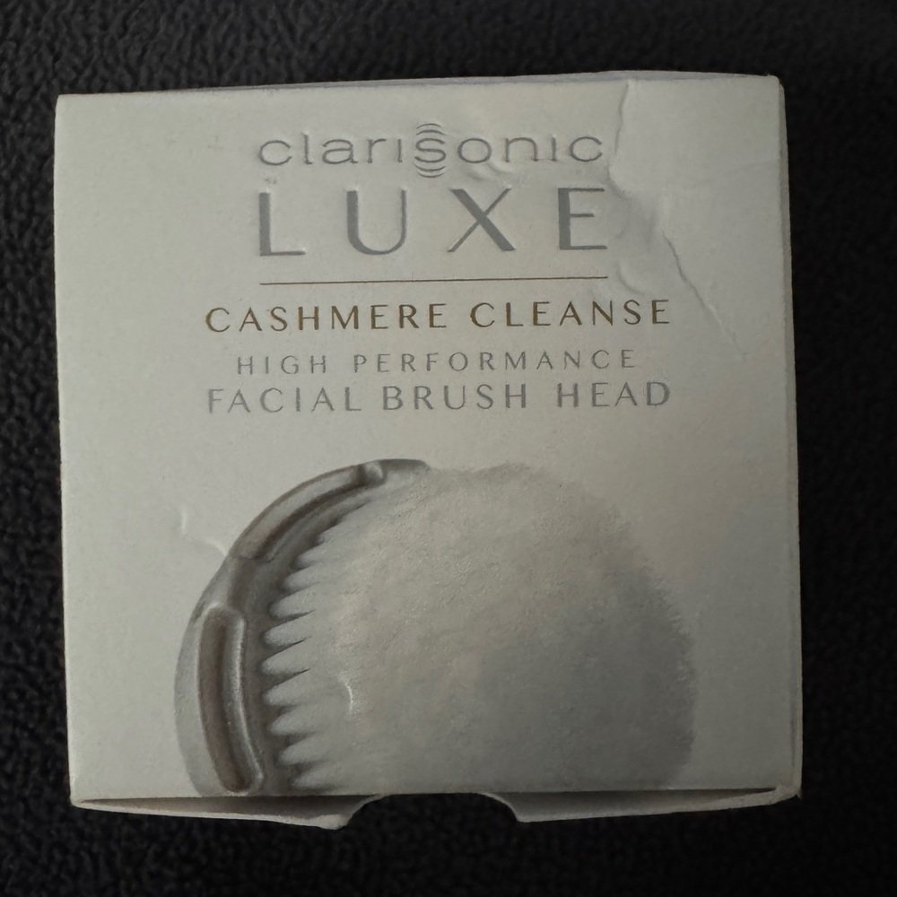 Brand new in box, Clarisonic Luxe Cashmere Cleanse Brush Head